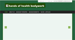 Desktop Screenshot of hohbodywork.com
