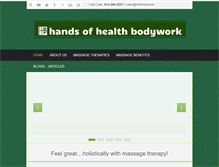 Tablet Screenshot of hohbodywork.com